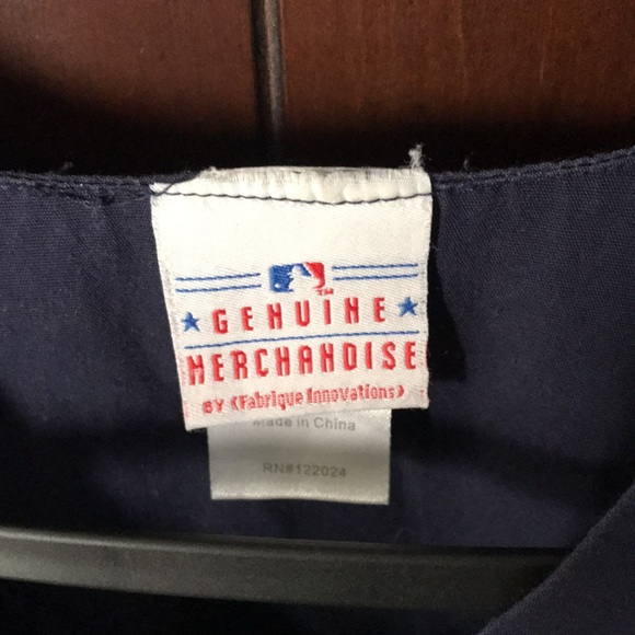 Boston Red Sox Medical Scrub Top - Picture 2 of 2